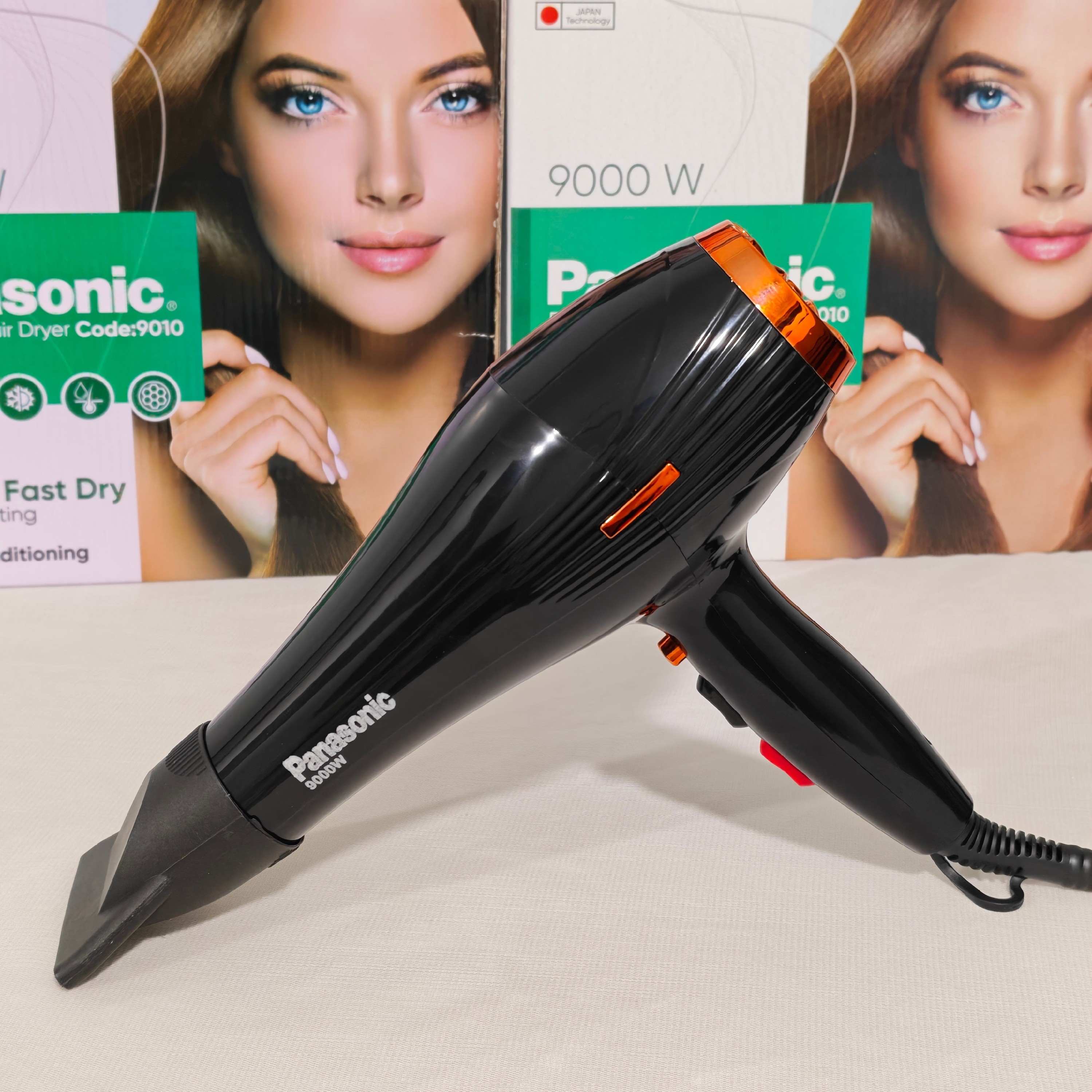 سشوار پاناسونیک ژاپن (9000w) (ارسال رایگان) (موتور سنگین) 9010