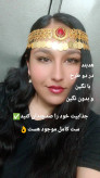 هدبند نگین دار/عروسی/طرح طلا/لاکچری/دستساز/زیورآلات روح گندم