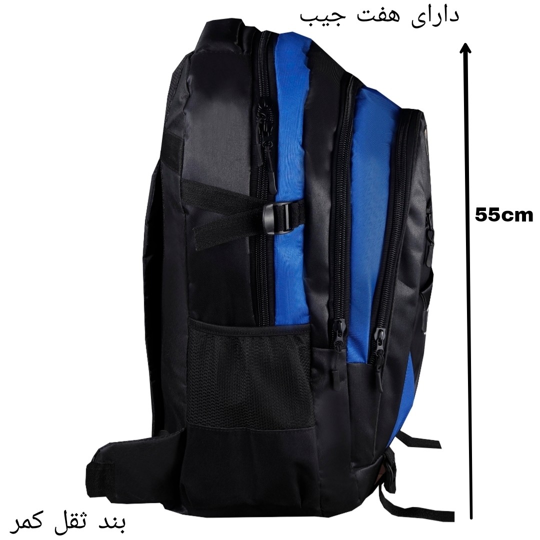 کوله پشتی 50 لیتری کوهنوردی الکسا مناسب مسافرت و کوه و کلیه امور روزمره کوله پشتی اربعین