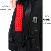 کوله پشتی لپ تاپ مدل Koo-ANTmstf مناسب برای لپ تاپ 15 تا 17 اینچی