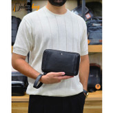 کیف دستی پاسپورتی مونت بلانک (MONTBLANC) کد 3268