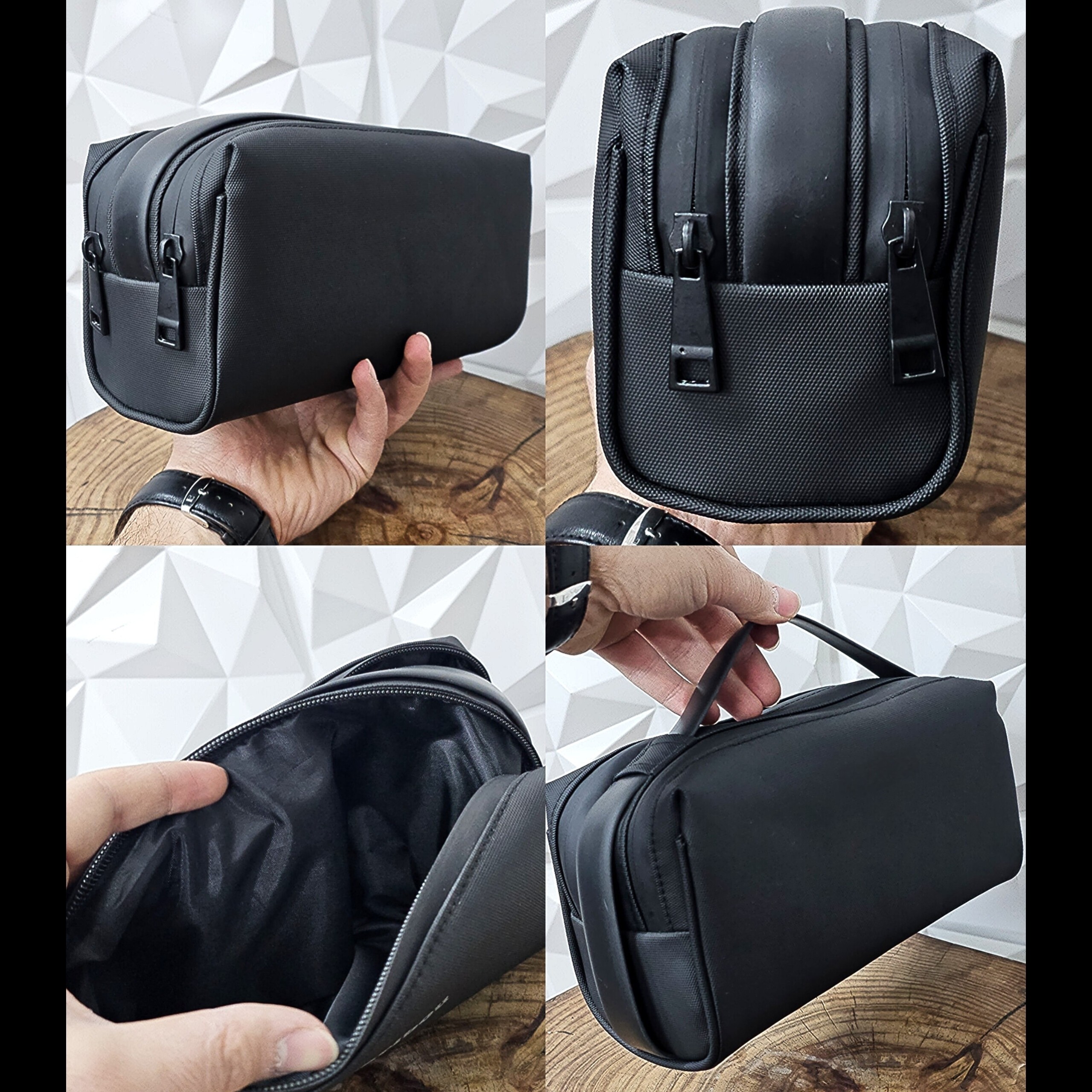 کیف دستی مردانه ضد آب سیلیکونی کد 3206