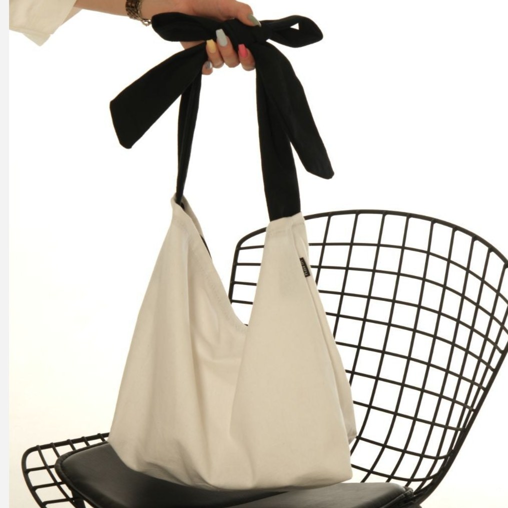 کیف پارچه ای گره ای مینیمال