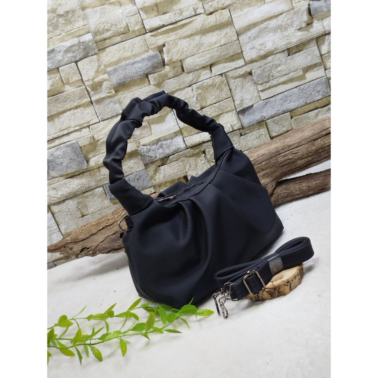 کیف پلیسه دسته چروک