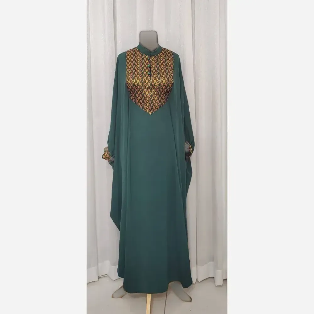 عبا طرح شیدا جنس ابروبادی و خرجکار تافته هندی سایز فری سایز