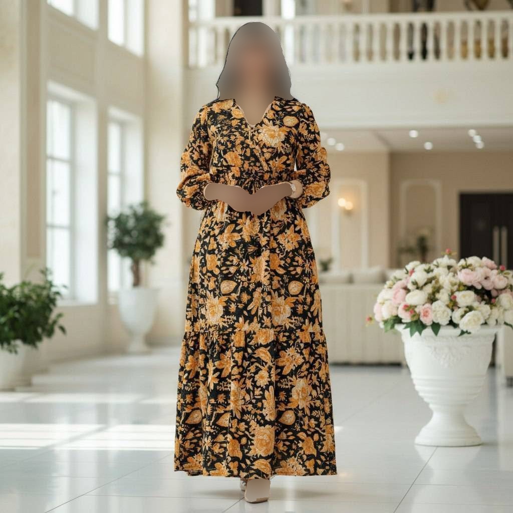 ساحلی مدل پریا جنس نخ درجه یک فری سایز - 4b47