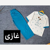 ست زنانه طرح گل رنگی جنس دورس پنبه اعلا فری سایز 38 تا 48