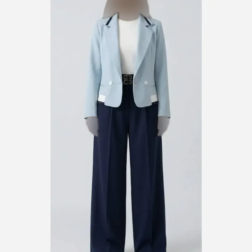کت اسپرت زنانه مدل ساندا جنس لنین درجه یک وارداتی