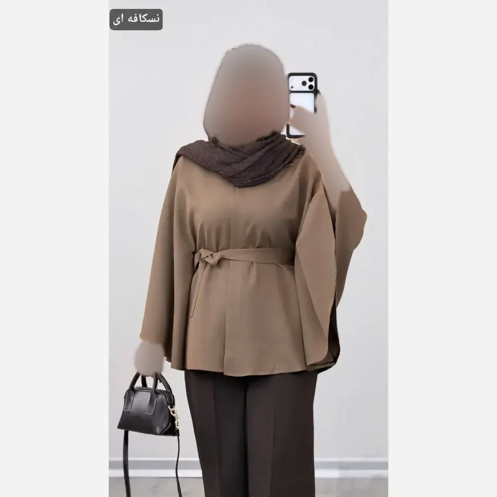 شنل زنانه مدل روژان جنس مازراتی فری سایز تا 58