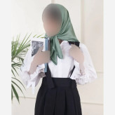 مینی اسکارف ساتن سیلک ابعاد 75 در 75 سانتیمتر