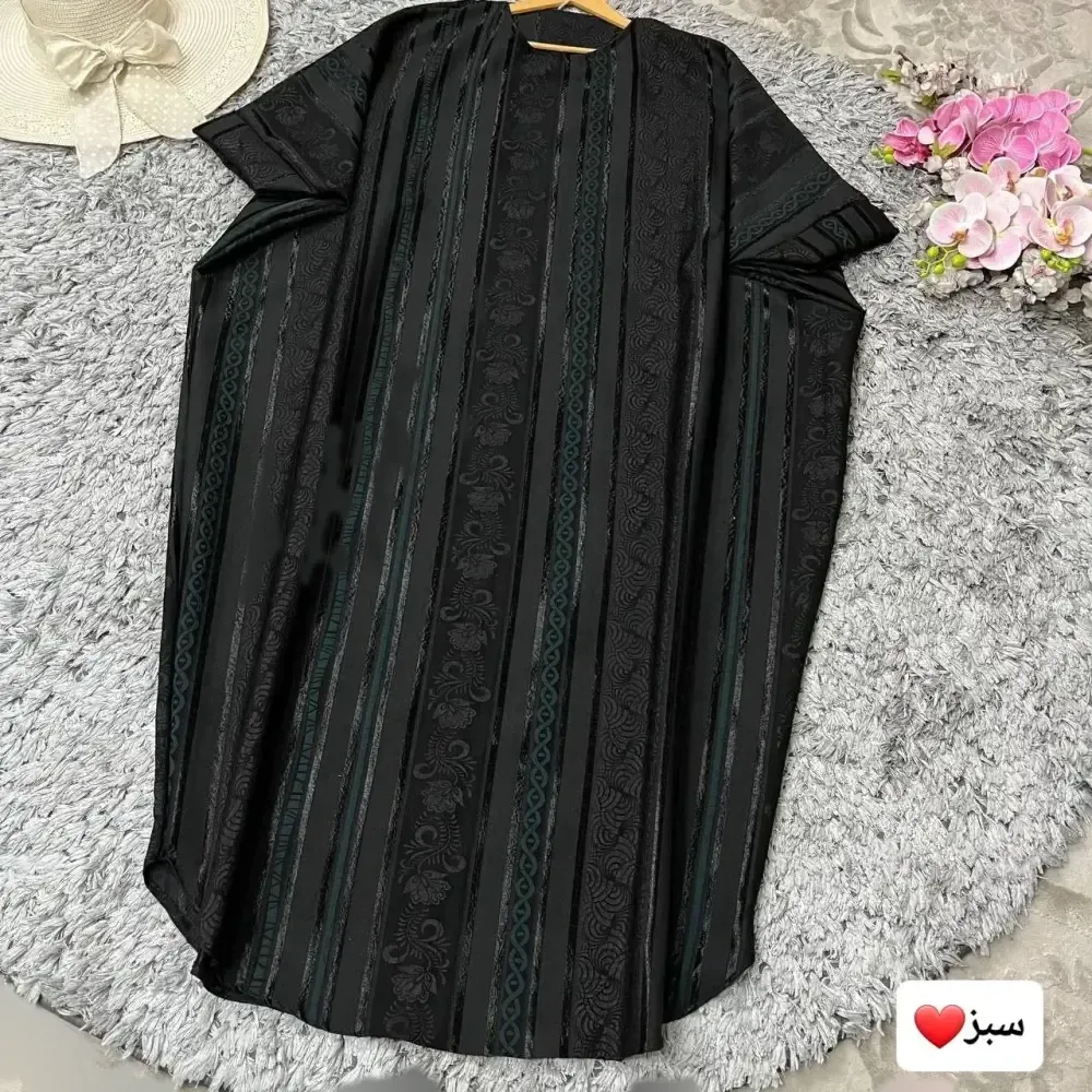 عبای مجلسی زنانه مدل سپیدار جنس ژاکارد فری سایز 38 تا 52