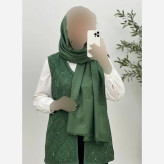 شال مرینوس ژاکارد ترک دورو ابعاد 185 در 63 سانتیمتر (2)