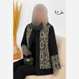کت زنانه مدل ماندانا جنس پرشین مکانیک سوزن دوزی شده سایز فری 36 تا 46