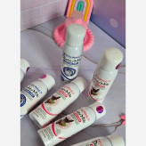 اسپری سفید کننده و روشن کننده صورت و بدن شیر الاغ ووکالی حجم 180 میل با SPF 90