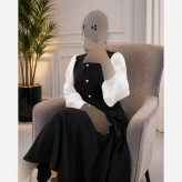 ست دو تیکه زنانه طرح شیده جنس مازراتی فری سایز تا 46