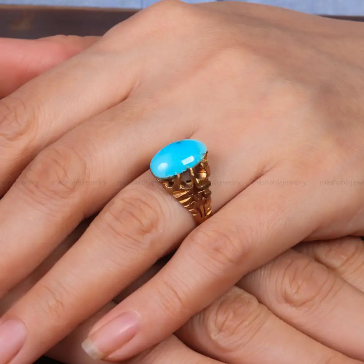 نگین فیروزه عجمی کد 28571