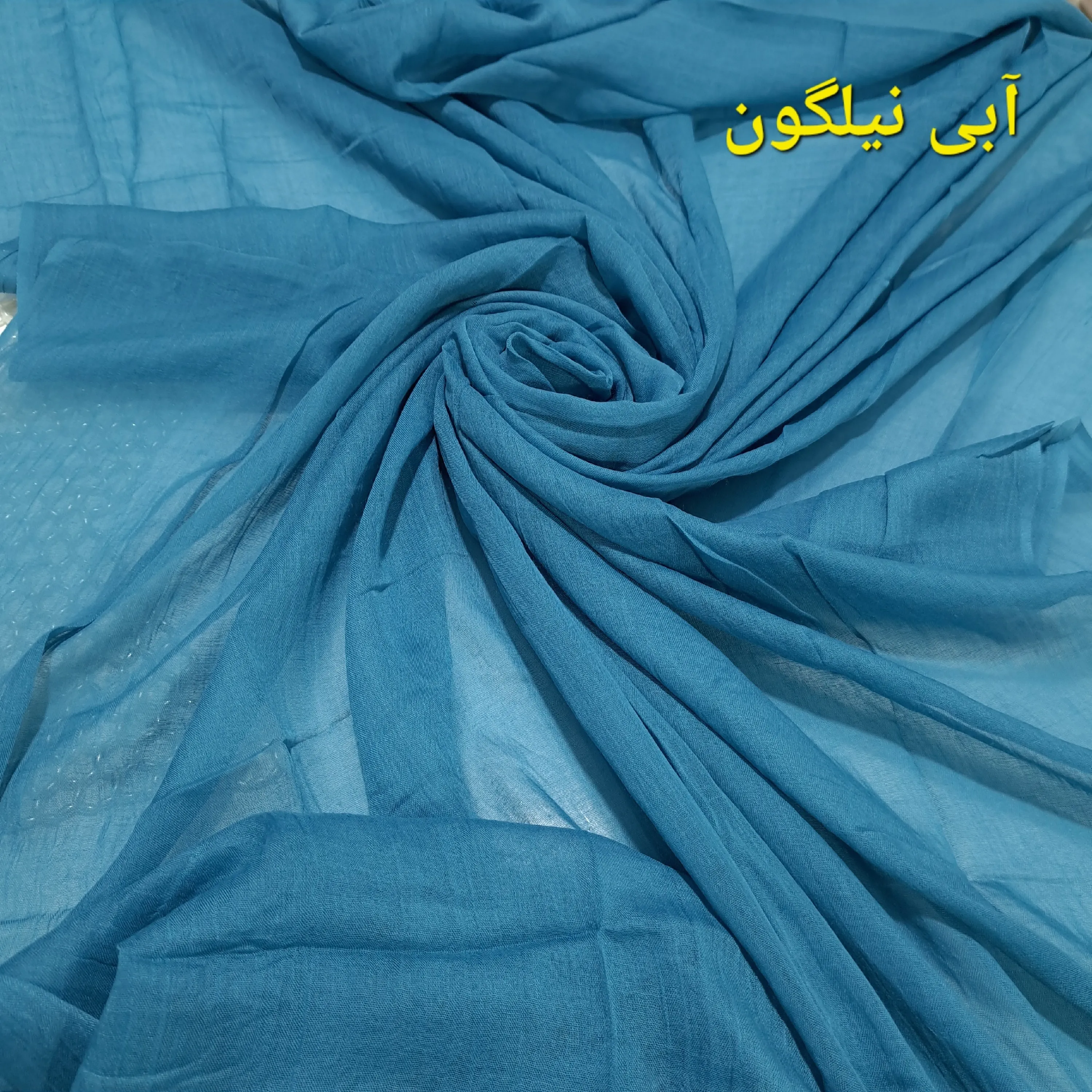 شال نخی سوپر نخ گیاهی ساده ابعاد 200 در 80 مناسب بهار و تابستان
