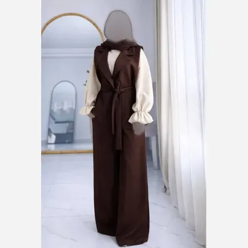 ست سه تیکه زنانه مدل ماهک جنس مازراتی