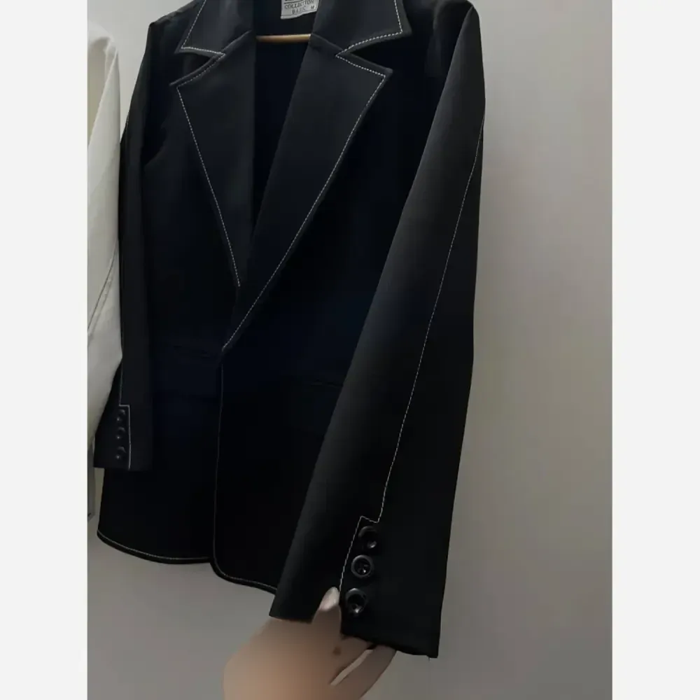 کت تک رویال جنس مازراتی درجه یک رنگ مشکی و سفید