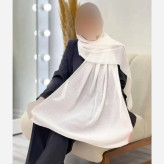 شال پلیسه لمه دوزی قواره بزرگ 75 در 175 سانتیمتر