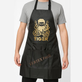 پیشبند استاد کار آرایشگری Tiger رنگ ابی روشن موجود است