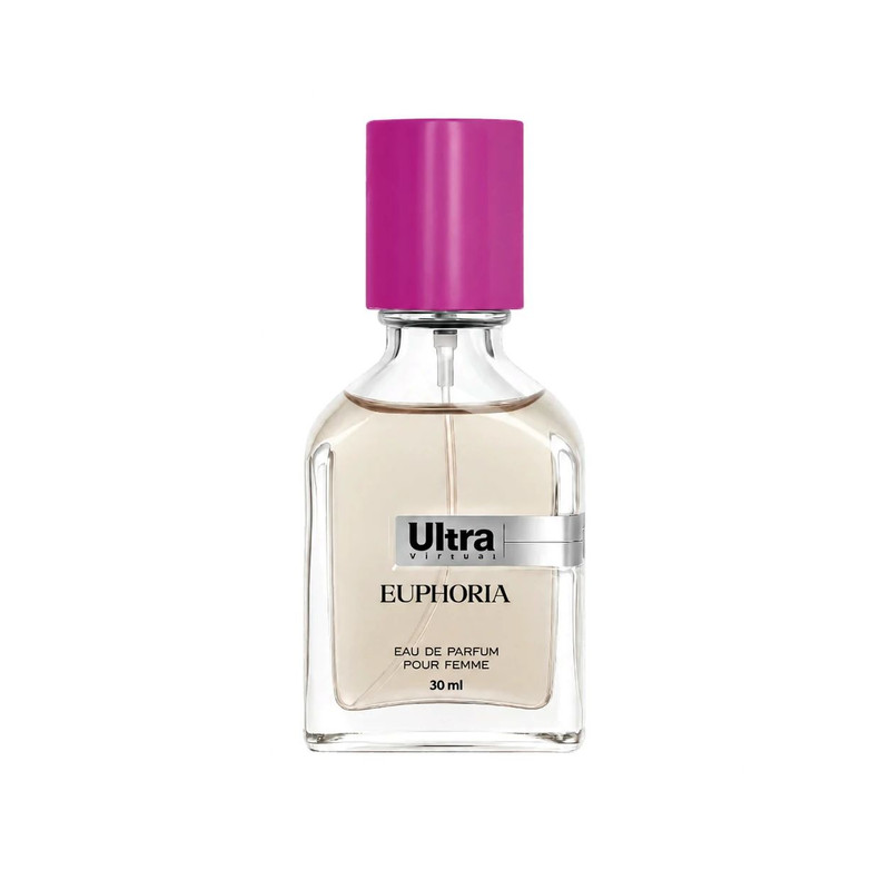 عطر جیبی زنانه اولترا ویرچوآل مدل Euphoria با رایحه شیرین حجم 30 میلی‌لیتر