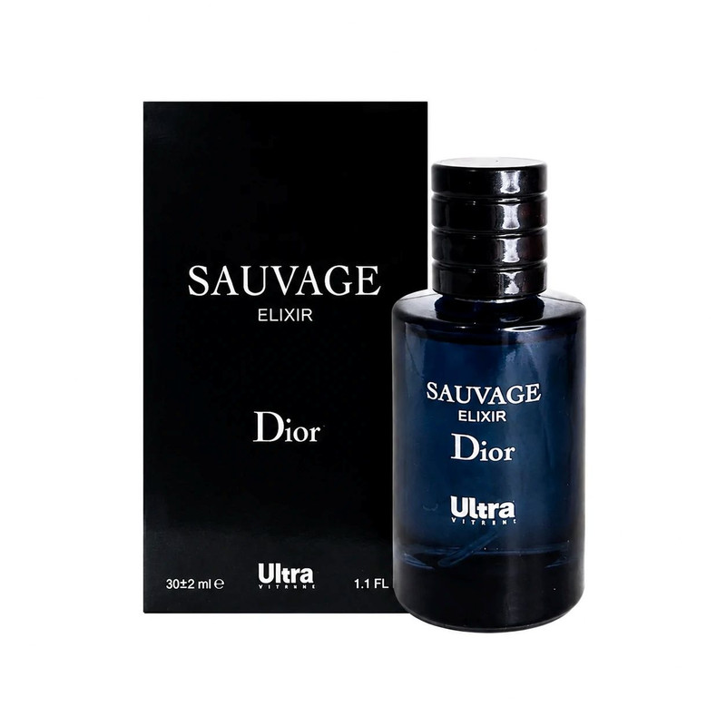 عطر جیبی مردانه اولترا ویرچوآل مدل SAUVAGE ELIXIR با رایحه تند، شیرین حجم 30 میلی‌لیتر