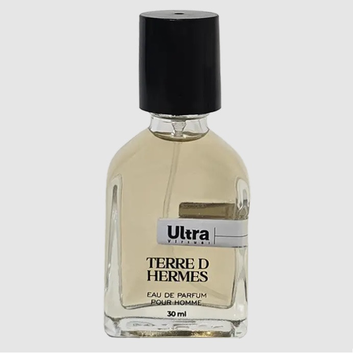 عطر جیبی مردانه اولترا ویرچوآل مدل Terre d Hermes  با رایحه تلخ و تند حجم 30 میلی لیتر