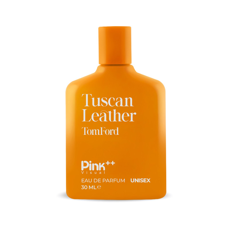 عطر جیبی پینک ویژوال مدل Tomford tuscan laether با رایحه گرم و تلخ حجم 30 میلی لیتر