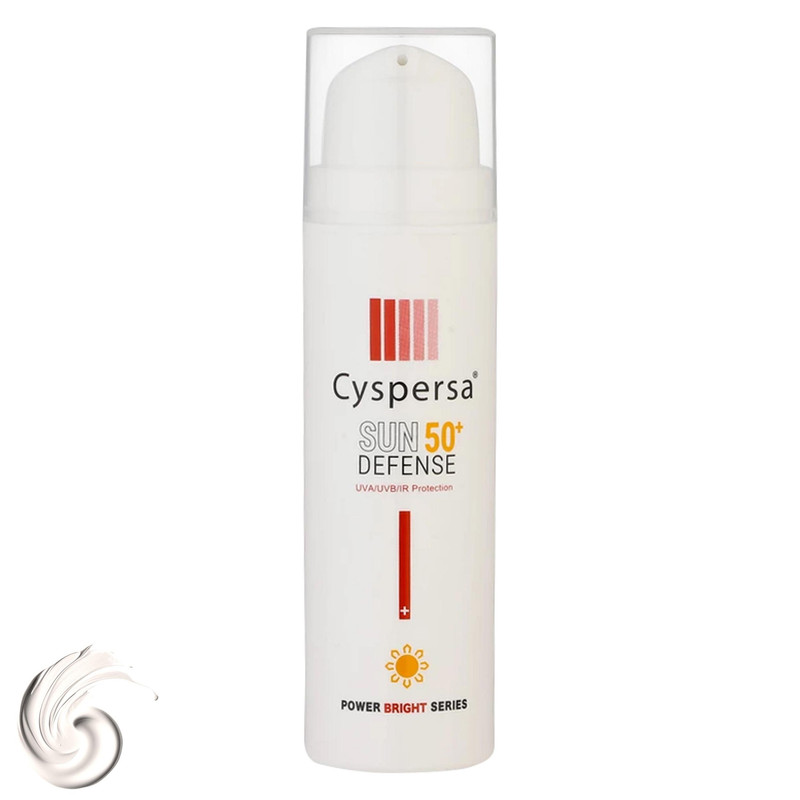 کرم ضدآفتاب بی‌رنگ سیسپرسا SPF50 مدل ضدلک مناسب برای انواع پوست، حجم 50 میلی‌لیتر