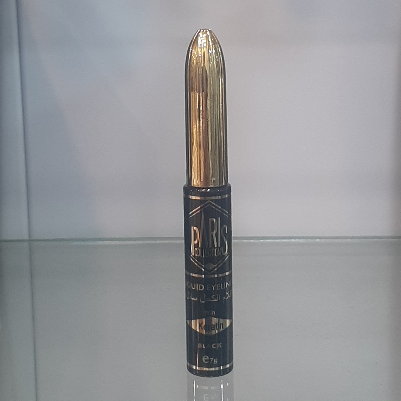 خط چشم پاریس اصل مشکی تضمین شده حاوی کراتین paris eye liner