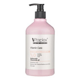 شامپو مو ویتاپلکس مدل Vitamin Care 01 حجم 500 میلیلیتر مناسب موهای خشک و معمولی، نرمکننده، مرطوبکننده، تقویتکننده، ترمیمکننده، براقکننده و ضد وز