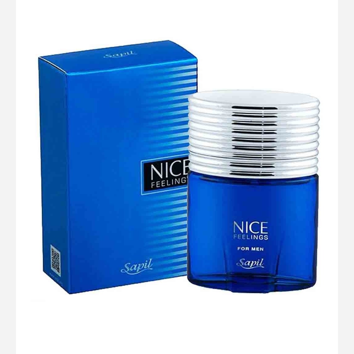 ادکلن نایس آبی اصل و اورجینال 75 میل مردانه اصلی ساپیل نایس فیلینگز بلو ( ادو پرفیوم ادو تویلت عطر و ادکلن گناوه مارکت )