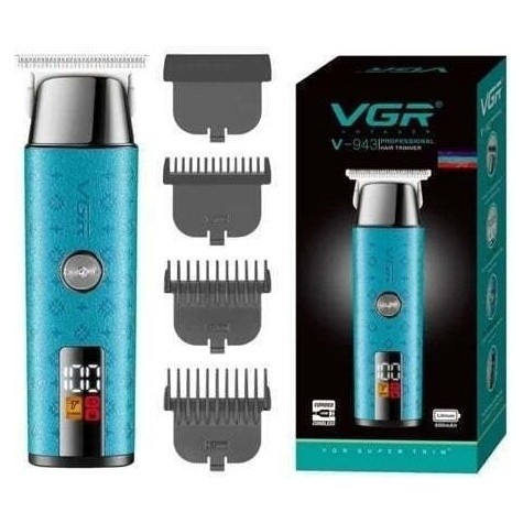 ماشین اصلاح موی سر و صورت و ریش تراش وی جی آر خط زن شارژی V-943 ورژن جدید 943 ( گناوه مارکت )