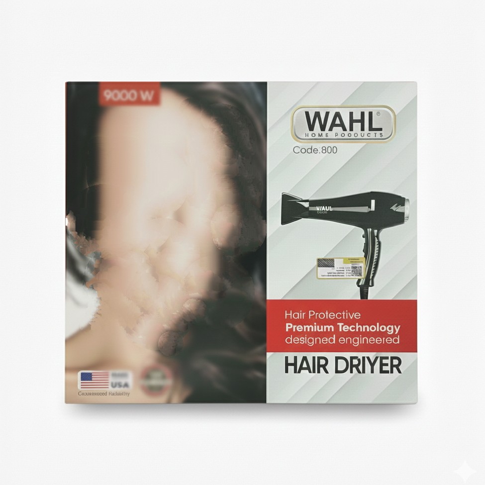 سشوار WAHL وال ساخت آمریکا 9000 وات سشوآر حرفه ای WAHL