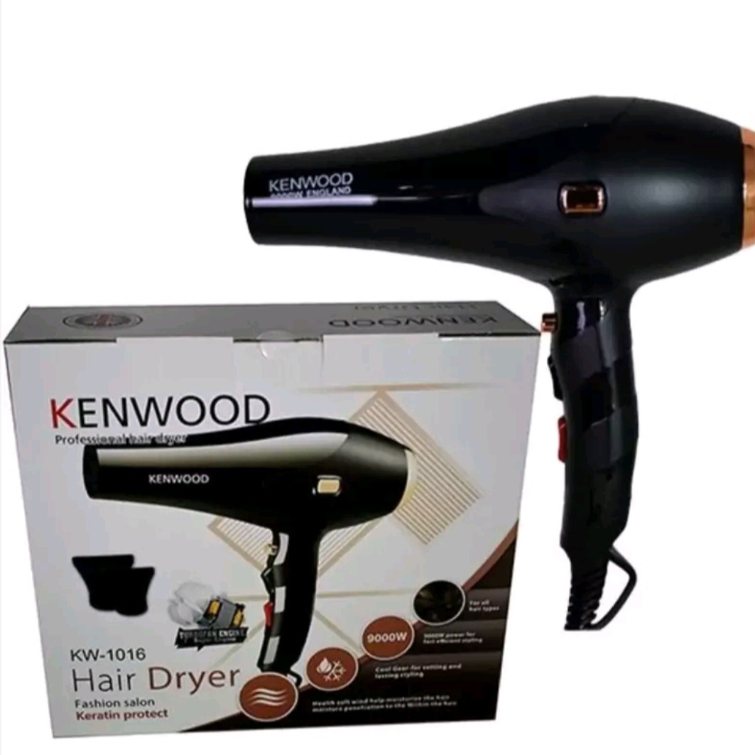 سشوار کنوود 9000 وات kenwood سشوآر کنود ساخت انگلیس Kenwood موتور سنگین بسیار قوی حرارت بالا آرایشگاهی سشوار سالنی