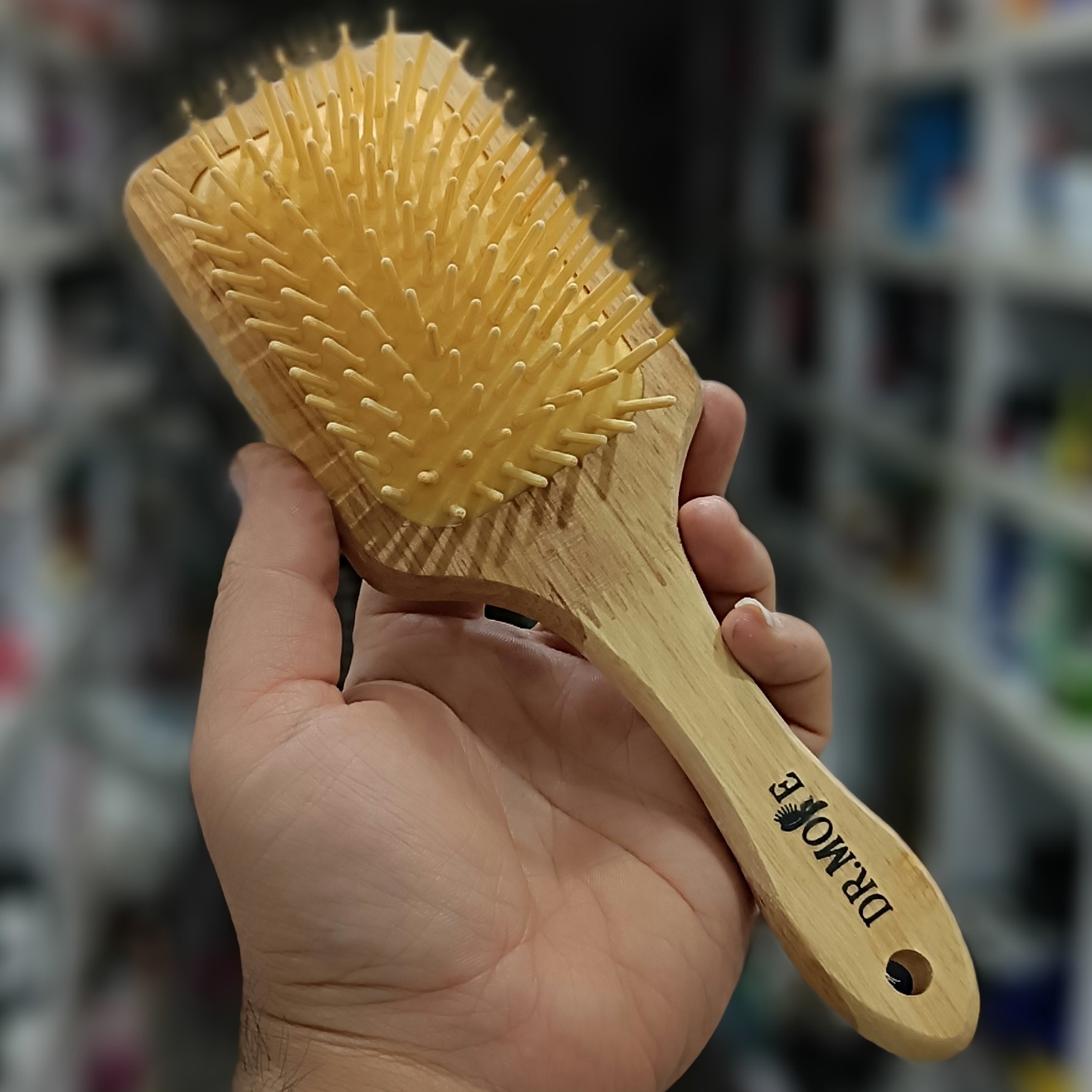 برس چوبی مو تمام چوب اصل ساخته شده از چوب بامبو