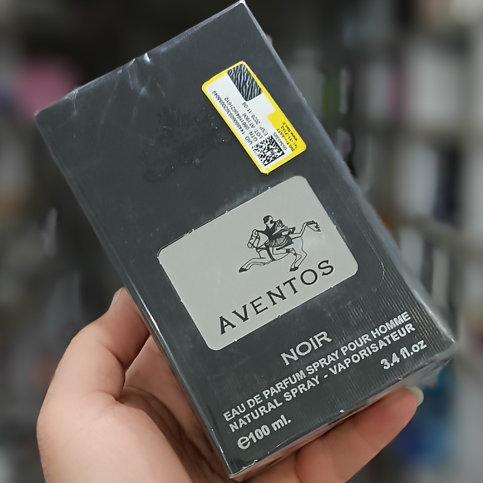 ادکلن فرگرانس اونتوس مردانه 100میل aventos noir