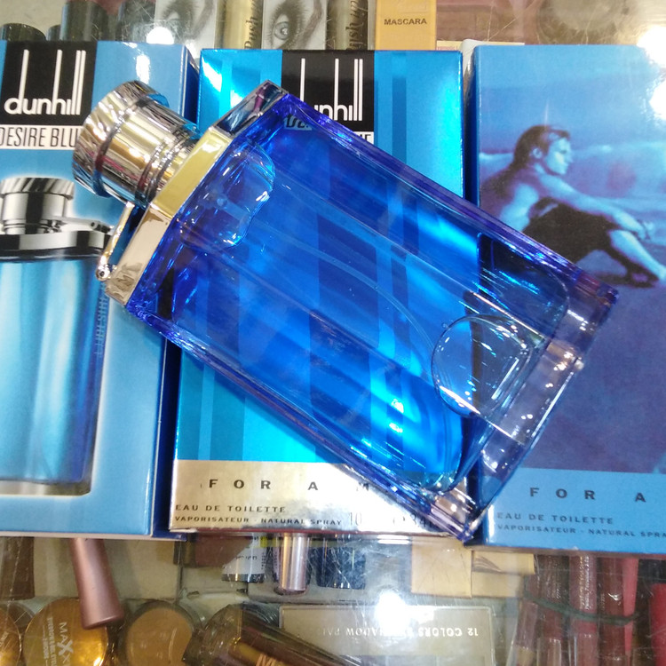ادکلن دانهیل آبی دیزایر بلو 100 میل عطر Dunhill Desire Blie اماراتی DUNHILL rio اودکلن دانهیل دیزایربلو دانهیل آبی