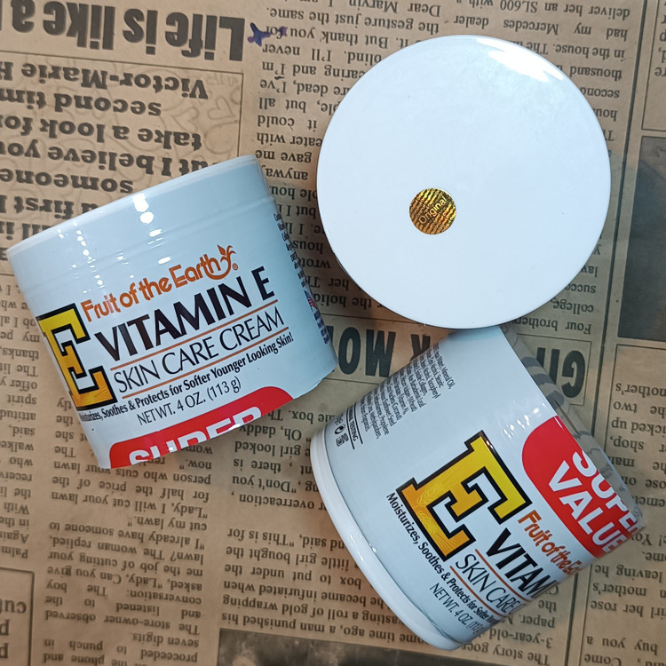 کرم آبرسان پوست ویتامین E آمریکایی اصل vitamin e cream نرمکننده