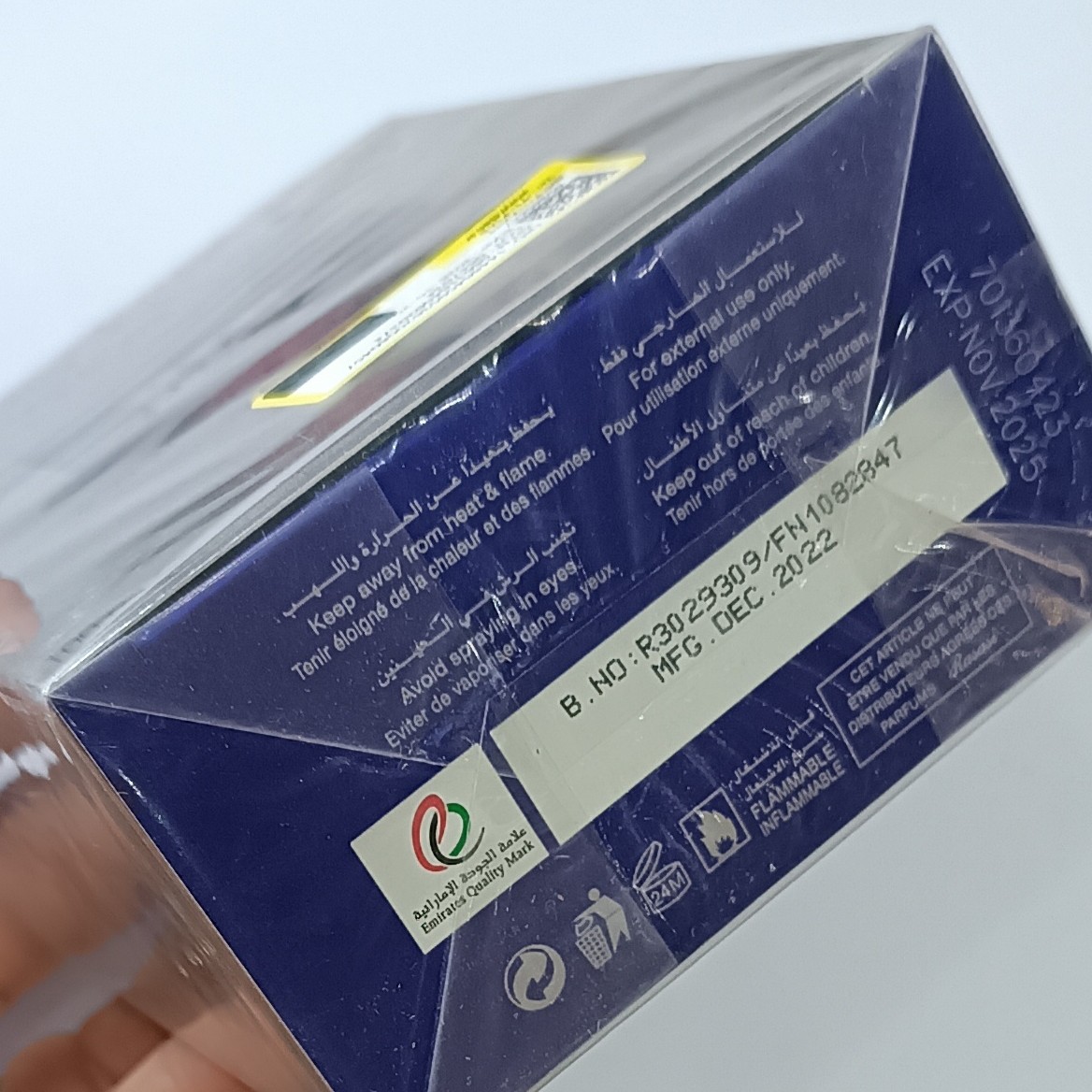 ادکلن بلوفورمن اورجینال Blue for men بلو فورمن