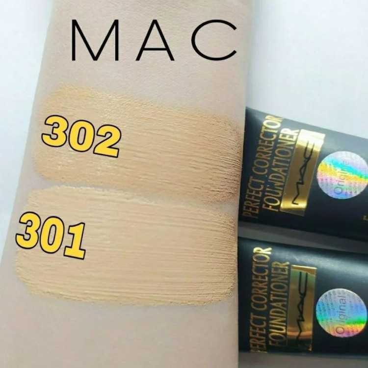 کرمپودر استخری mac foundationer کرم پودر گیاهی