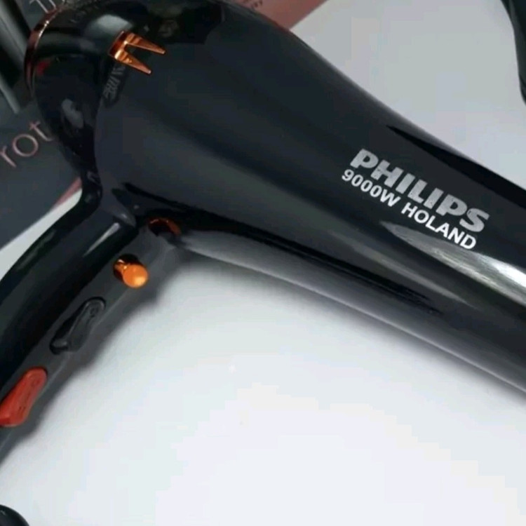 سشوآر فیلیپس 9000 وات قوی philips هلوگرام دار حرارت بالا ساخت هلند panasonic دو سرعته سشوار قوی دوموتوره براشینگ