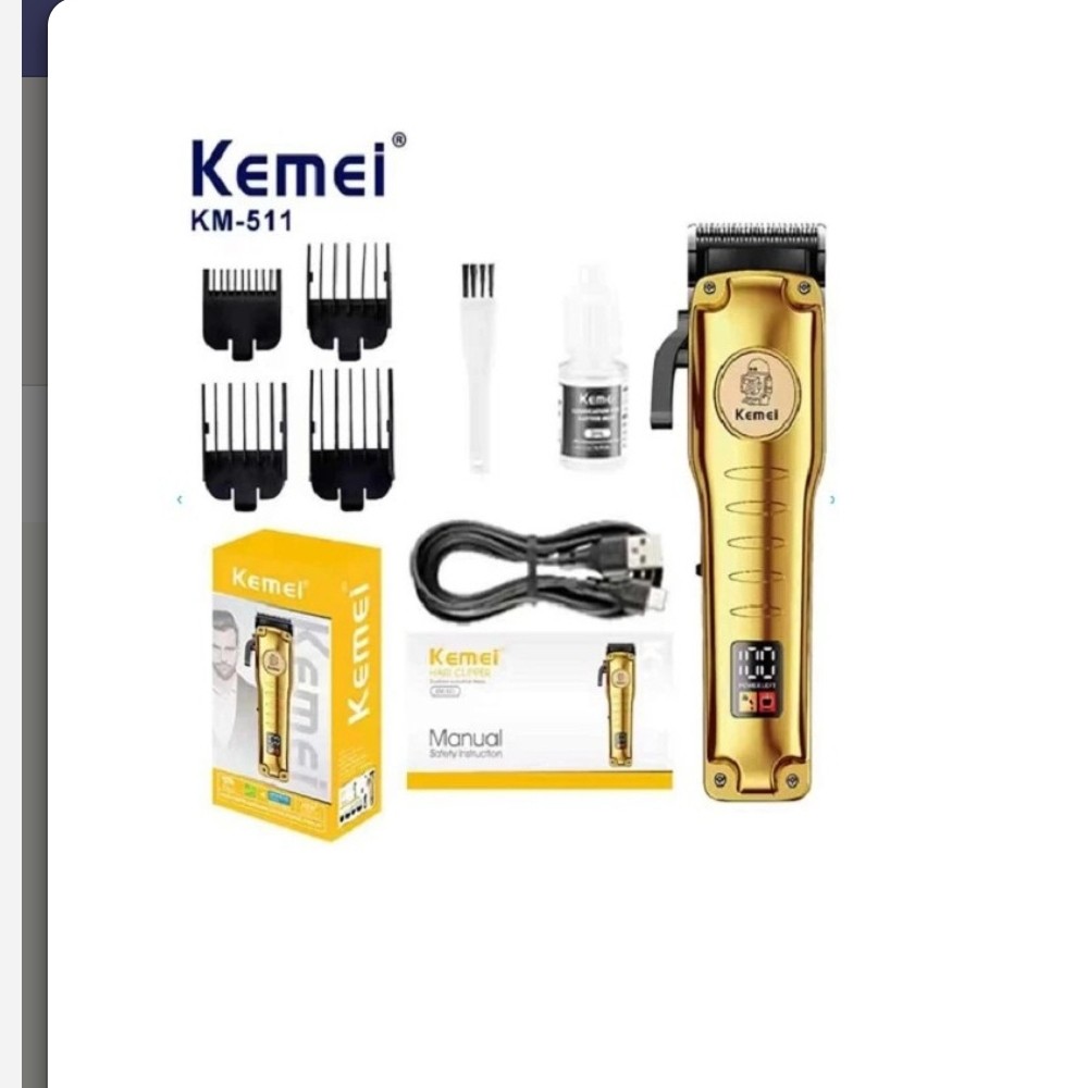 ماشین اصلاح موی سر و صورت kemei کیمی مدل KM-511