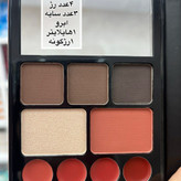 پالت سایه چشم آنی لیدی 29 رنگ طرح پرنسس کیفی آینه دار شامل رژ و سایه ابرو و هایلایتر و رژگونه (آرایشی هوتران)