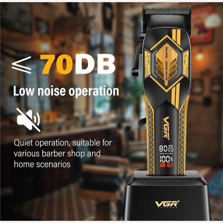 ماشین اصلاح وی جی آر مدل V-119 با تیغه سرامیکی (گارانتی 3 ماهه)