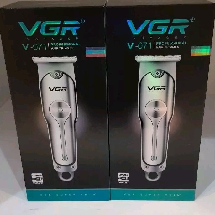 ماشین اصلاح موی سر و صورت وی جی ار مدل V-071 اصل پلمپ شرکتی