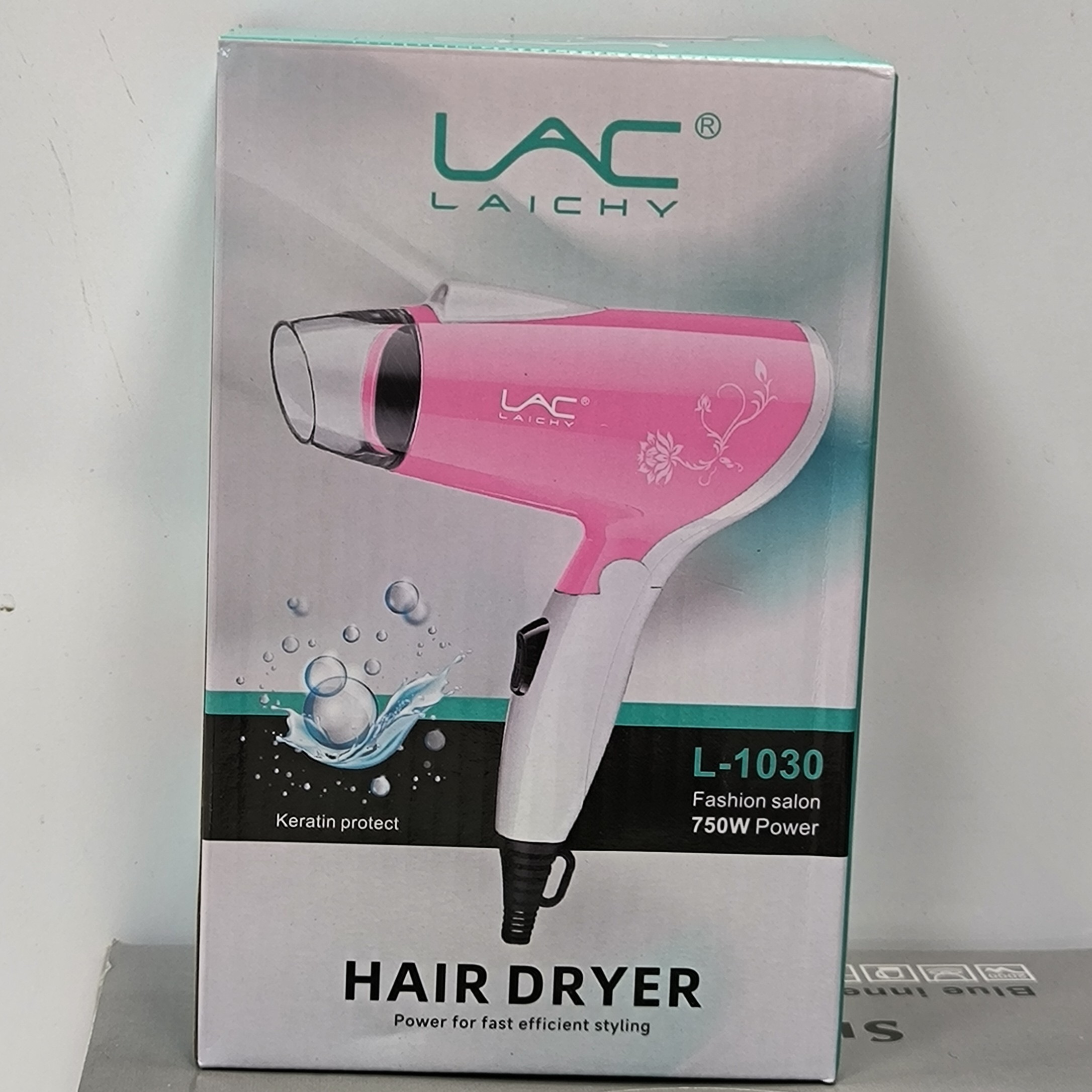 سشوار مسافرتی LAICHY کیفیت ضمانتی 750 وات