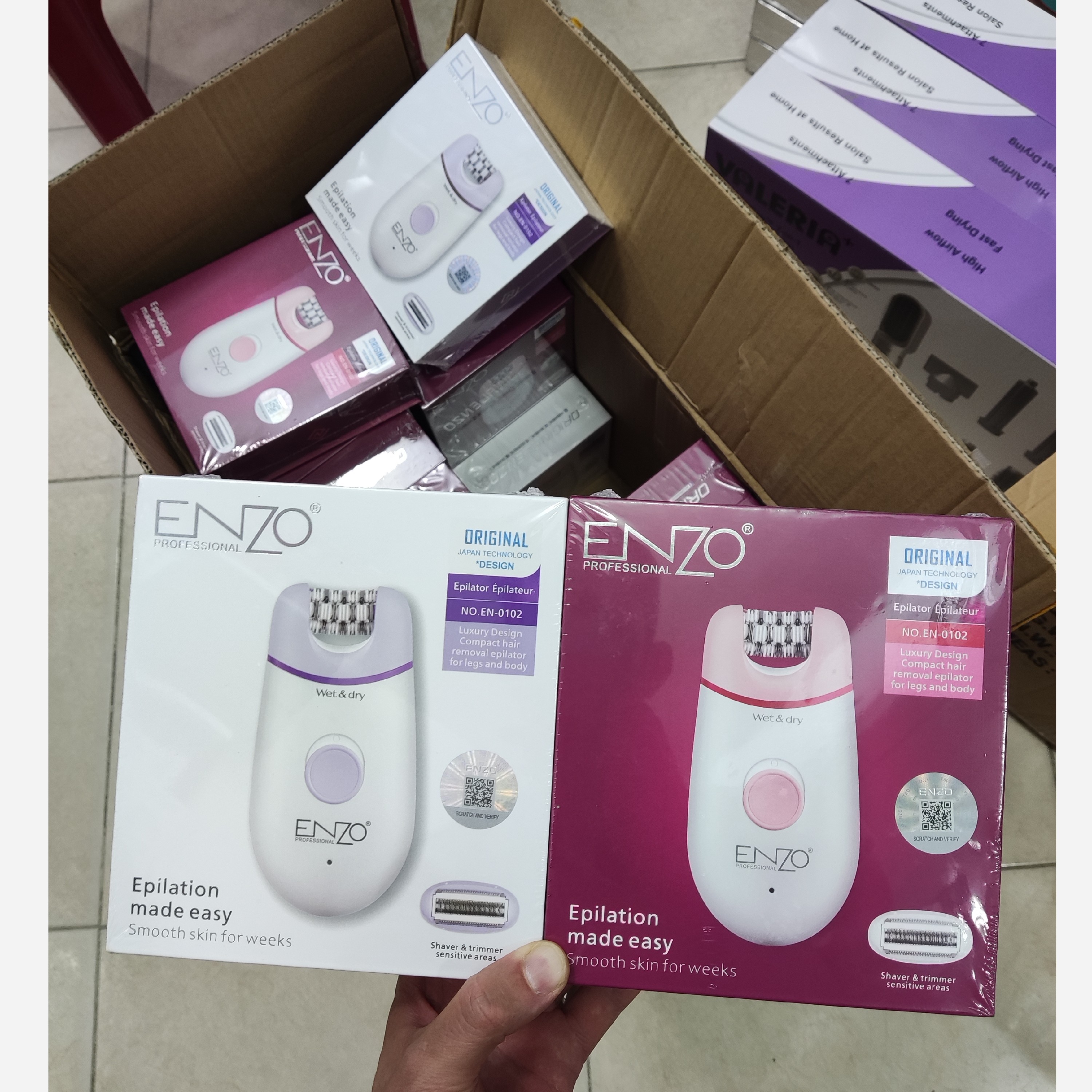 اپیلیدی حرفه ای ENZO انزوEN-0102 تکنولوژی ژاپن اصلی و اورجینال