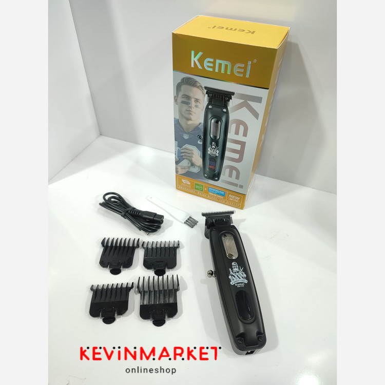ماشین اصلاح حرفه ای شارژی کیمی خط زن KEME 1728 اصلی و اورجینال